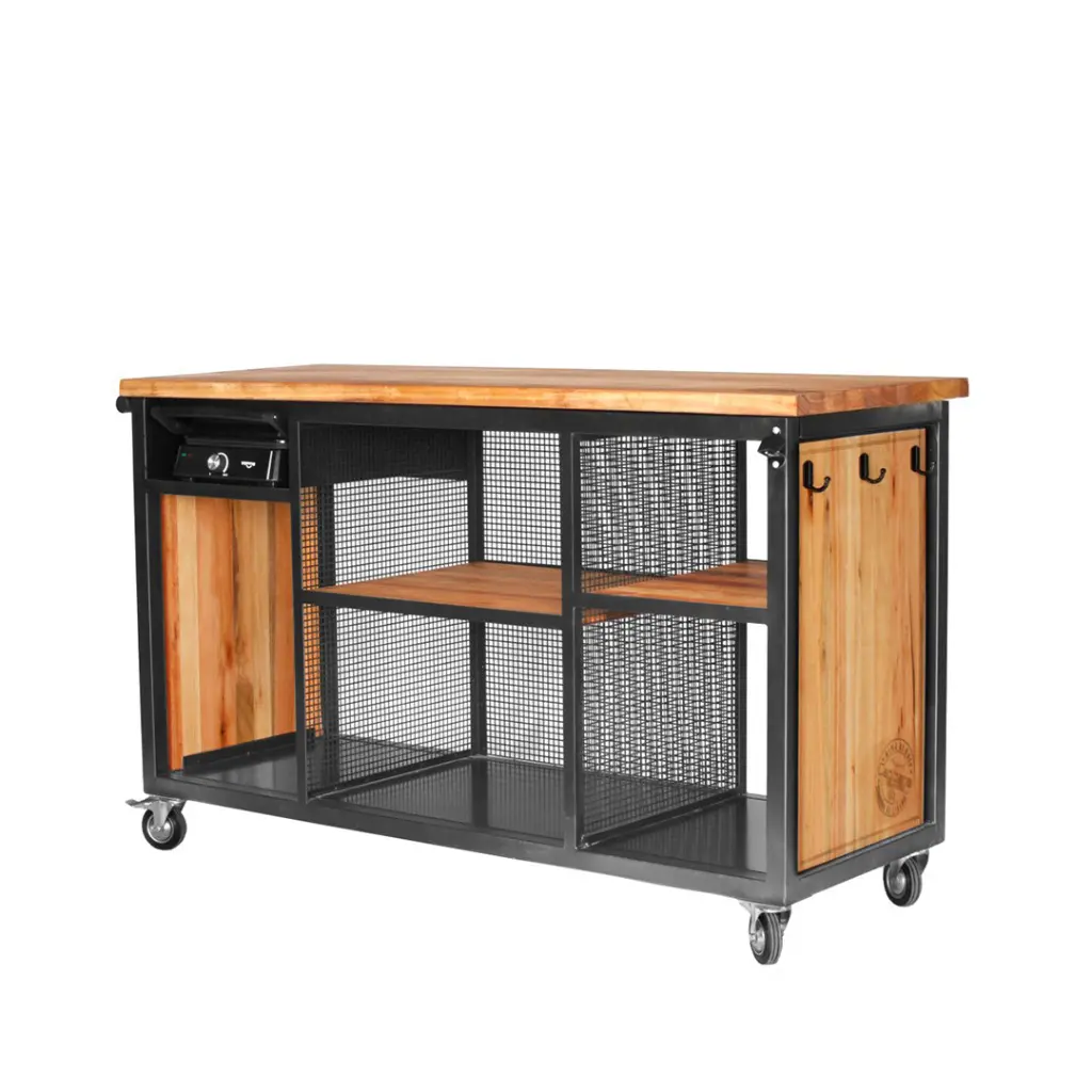 Barra Iron Wood Ceibo 16060 Con Grill Eléctrico