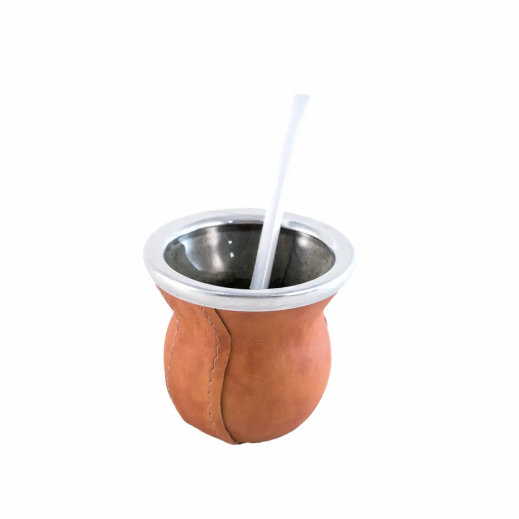 Mate Cristal Con Bombilla
