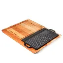 Tabla De Madera Block N°10 Con Plancheta Vonne