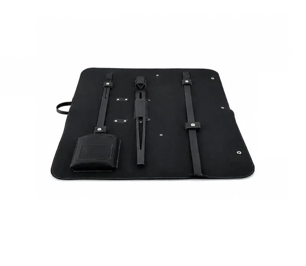 Estuche Parrillero De Ecocuero 4 Piezas