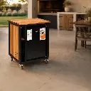 Barra Alma De Chef 7060 Con Frigobar
