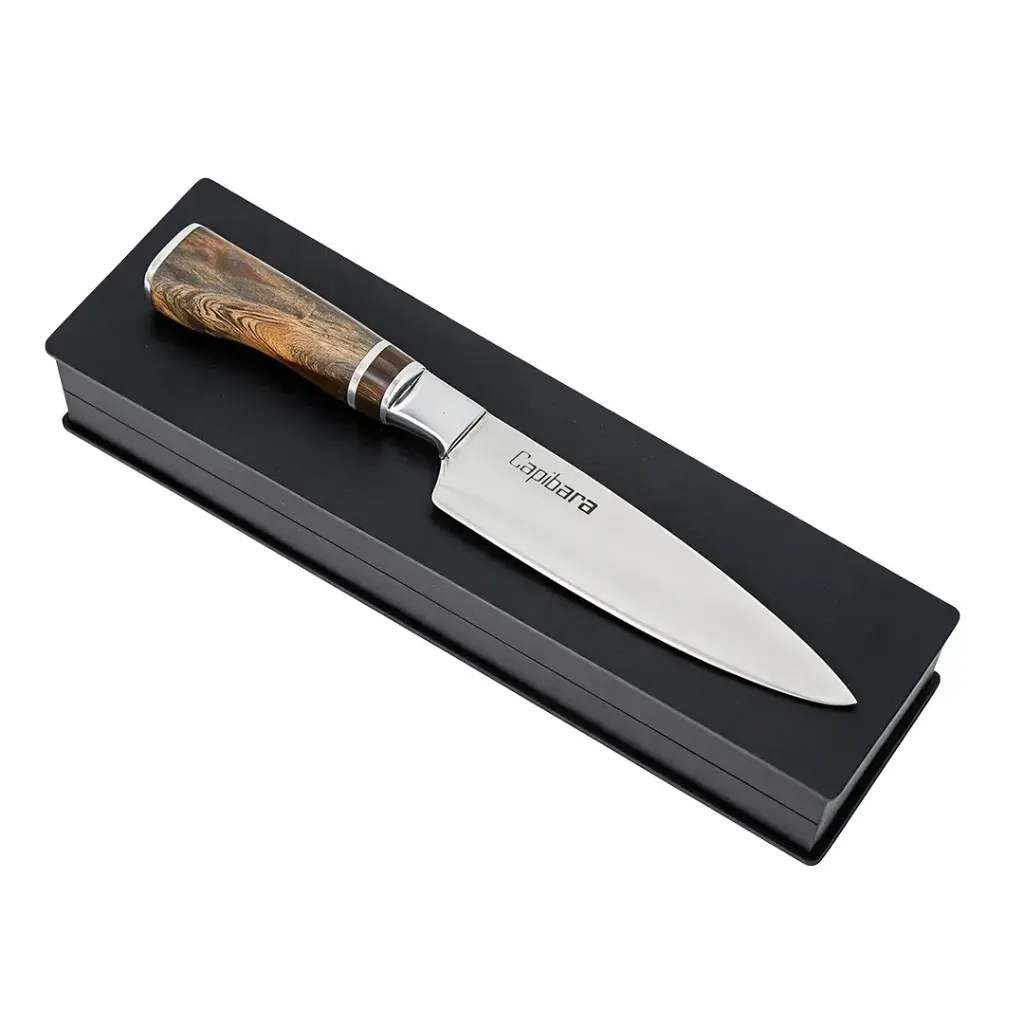 Cuchillo Premium 3 Anillos M En Box De Madera