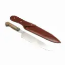 Cuchillo Xg Con Aplique En Vaina De Cuero