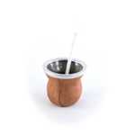 Mate Cristal Con Bombilla