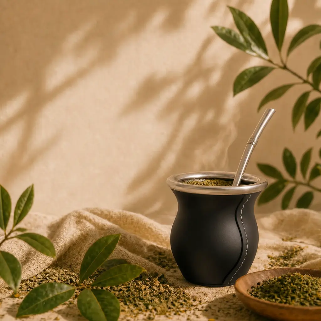 Mate Cristal Con Bombilla