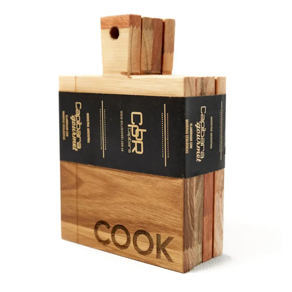 Set X4 Tabla Cocina Mini 15X15
