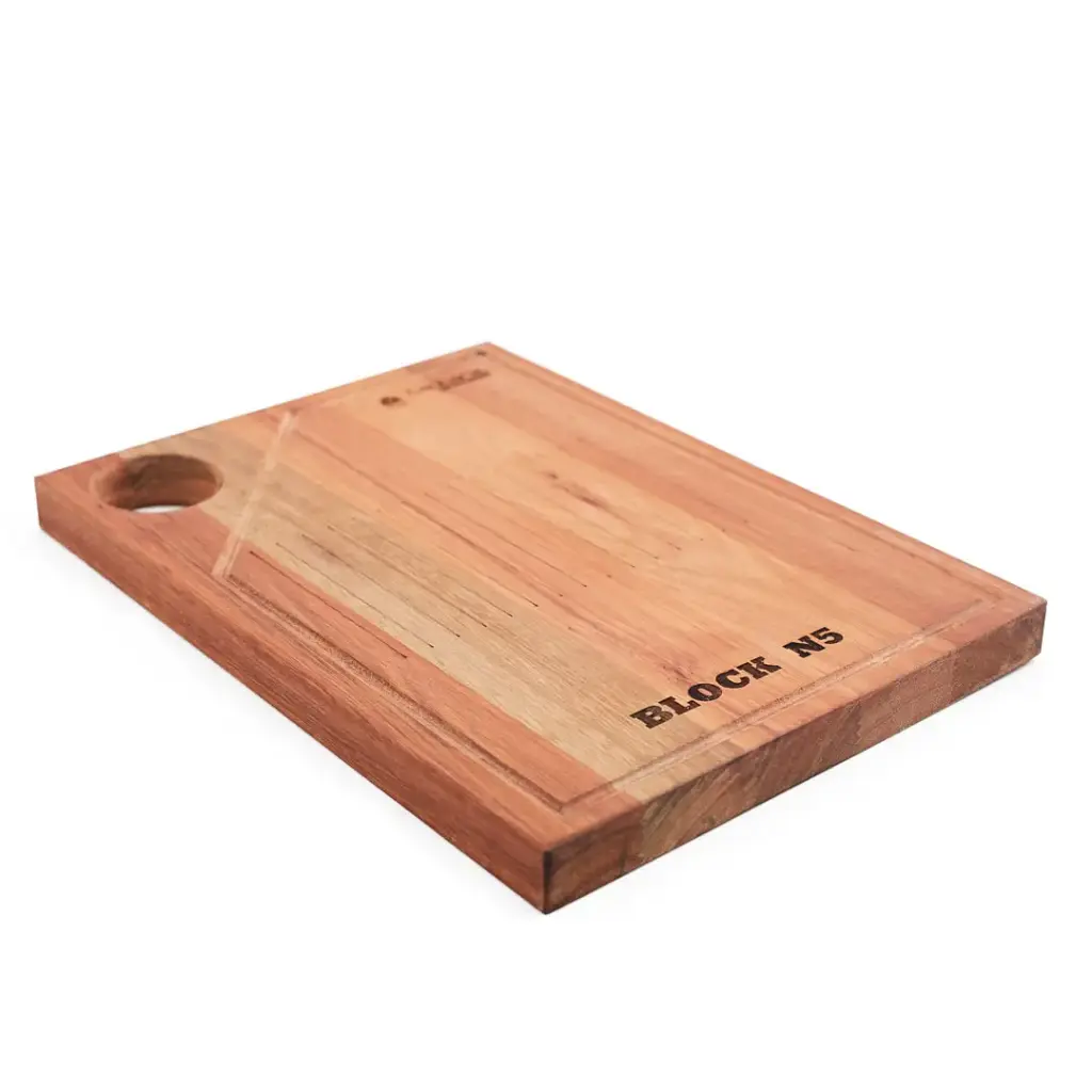 Tabla De Madera Block N°5 40X30 Cm