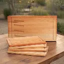 Tabla N°2 Con 4 Platos Rectangulares