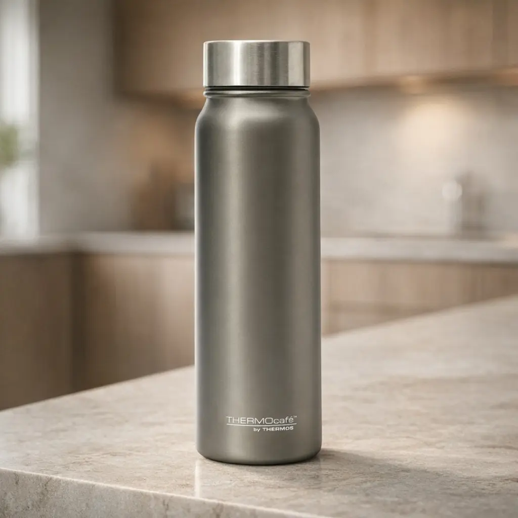 Botella Thermos Tapa A Presión 750 Ml