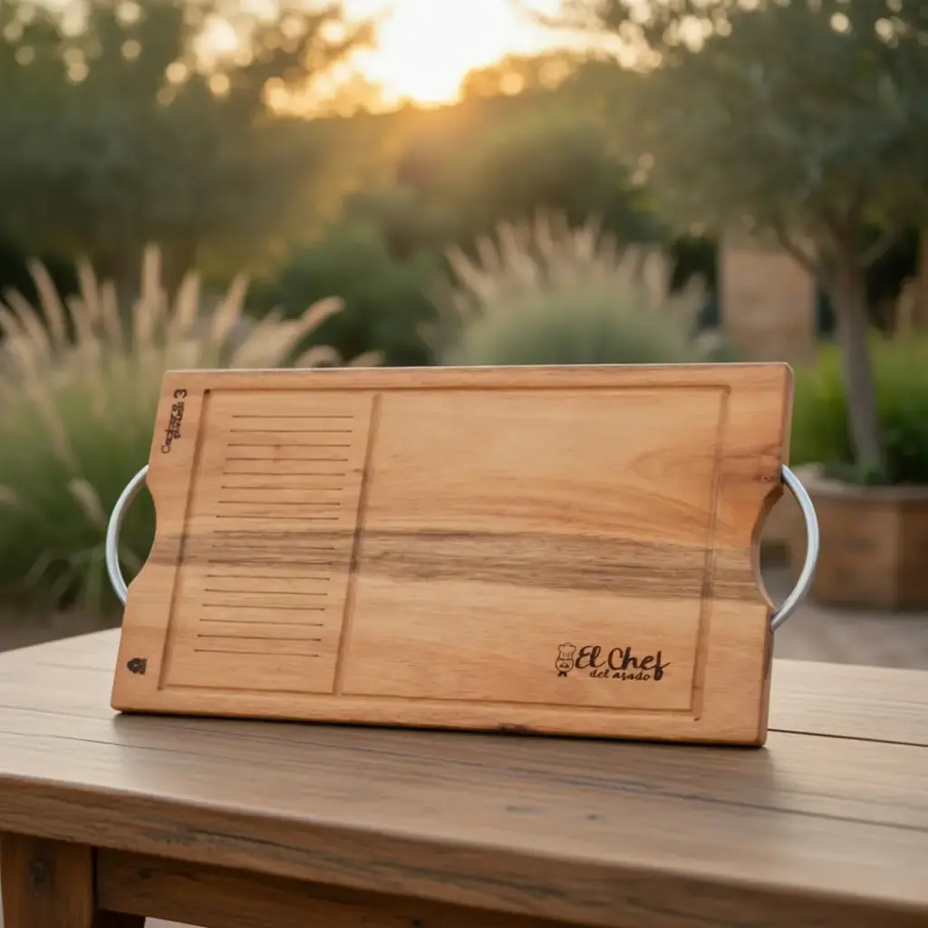 Tabla Gourmet Con Manija N°3 26X48 Cm