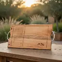 Tabla Gourmet Con Manija N°3 26X48 Cm