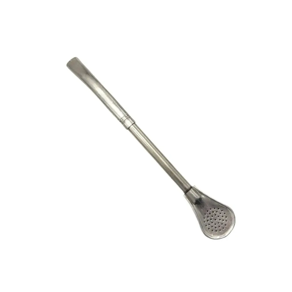 Bombilla Pico De Loro Acero Inoxidable 17 Cm