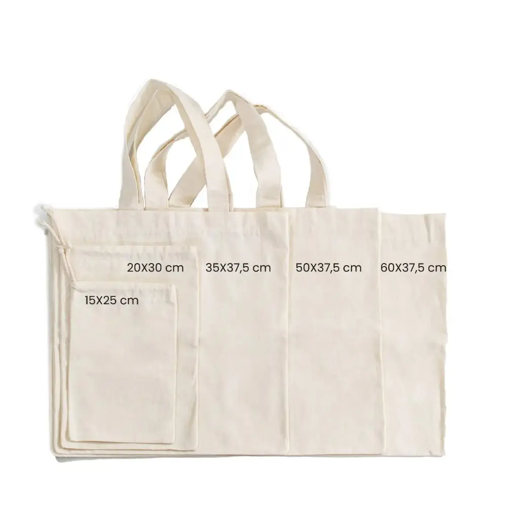 Bolsa De Lienzo 20 x 30 cm Con Cordón