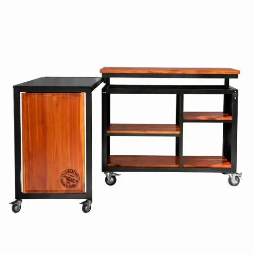 [C00043] Barra Iron Wood Móvil Pivotante 12060 Cedrillo