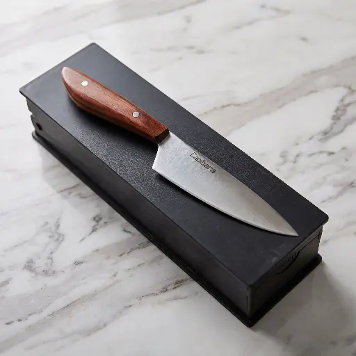 [K10001] Cuchillo Premium Tradicional M En Box De Madera
