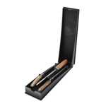 [K30015] Juego De Cubiertos Premium Con Aplique G 3 Piezas En Box De Madera