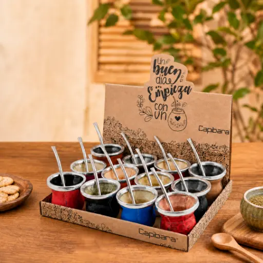 [BR1089] Mate Cristal Clásico X 12 Unid Surtidos Con Packaging