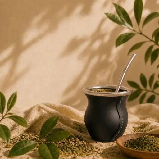 Mate Cristal Con Bombilla