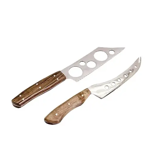 [K70001] Set x2 Cuchillos Para Quesos