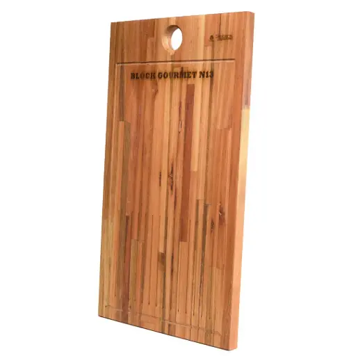 [TG0174] Tabla De Madera Block N°13 69X39 Cm