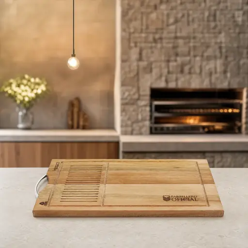 Tabla Gourmet Con Manija N°2 23X43 Cm