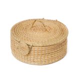 CESTA CIRCULAR CON TAPA MAMPA