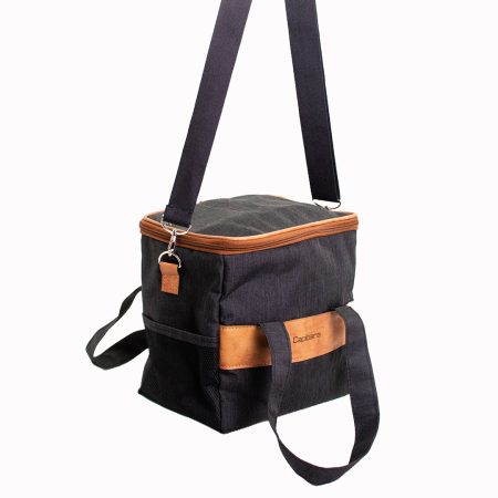 LUNCHERA CORDURA NEGRA